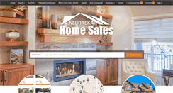 Desktop Screenshot of nebhomesales.com