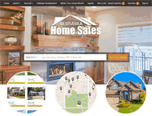 Tablet Screenshot of nebhomesales.com
